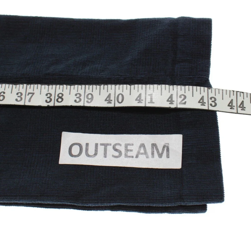 Mason's NWT Chinos / Casual Corduroy Pants Size 50 (US 34) Torino in Blue Cotton